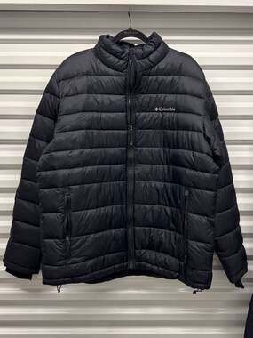 Columbia Men's Powder Lite Insulated Puffer Jacket Black XL